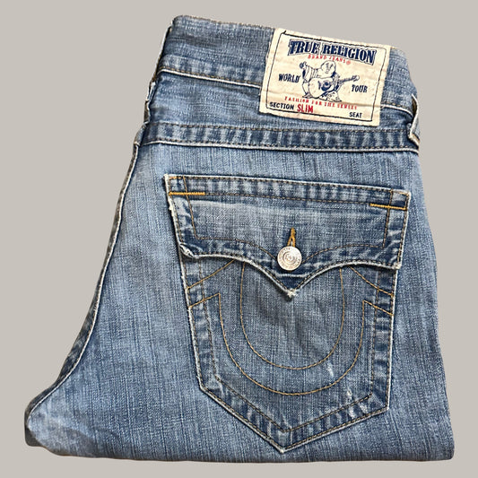 Ricky Blue Faded Jeans (32)