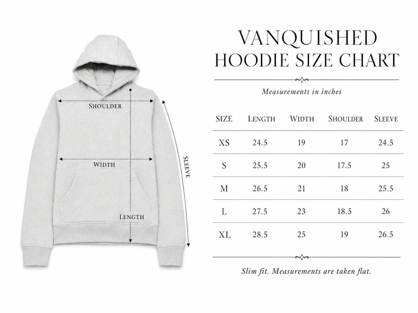 VANQUISHED HOODIE