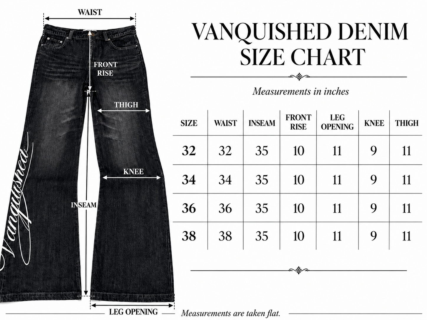 VANQUISHED DENIM