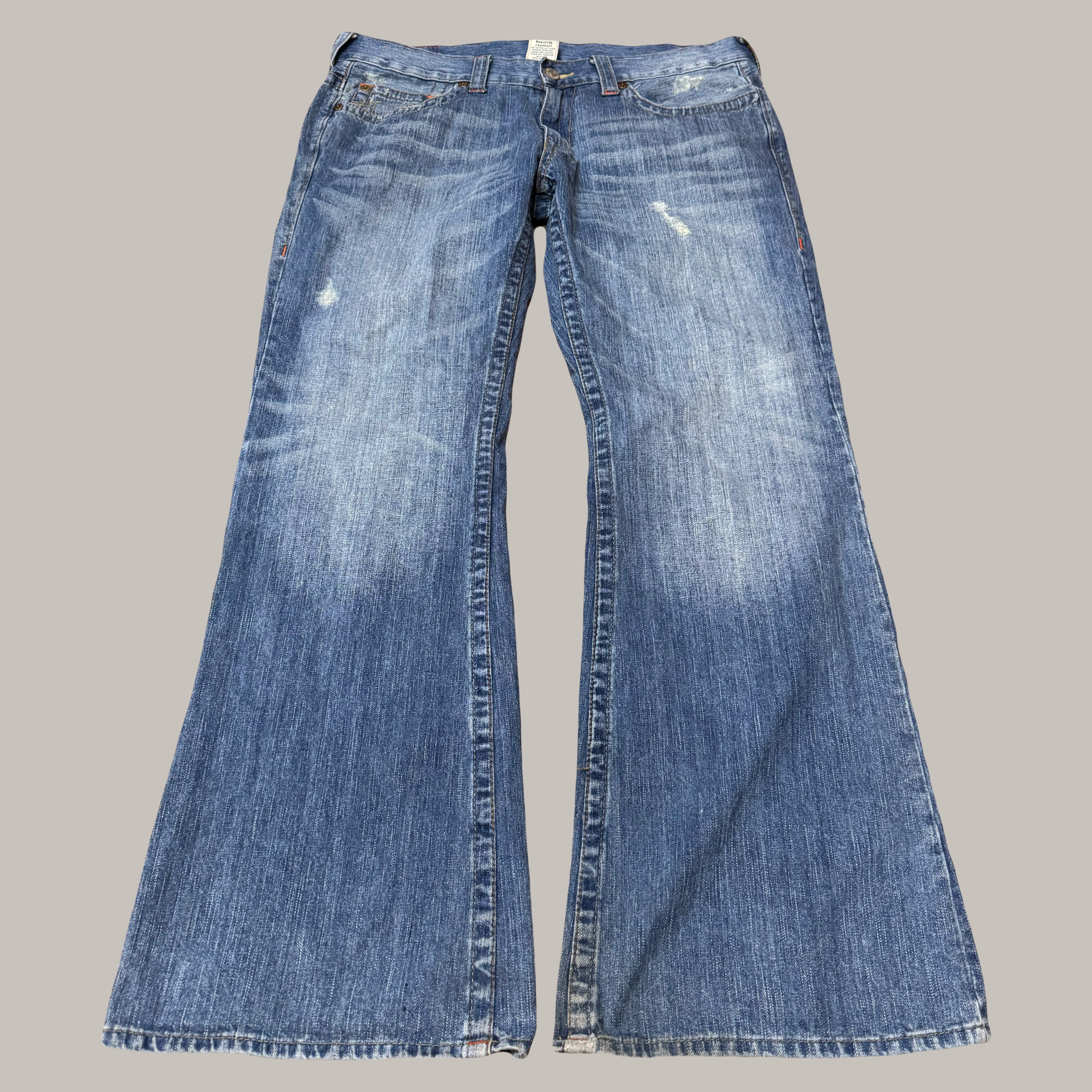 Billy white stitch Jeans(36)