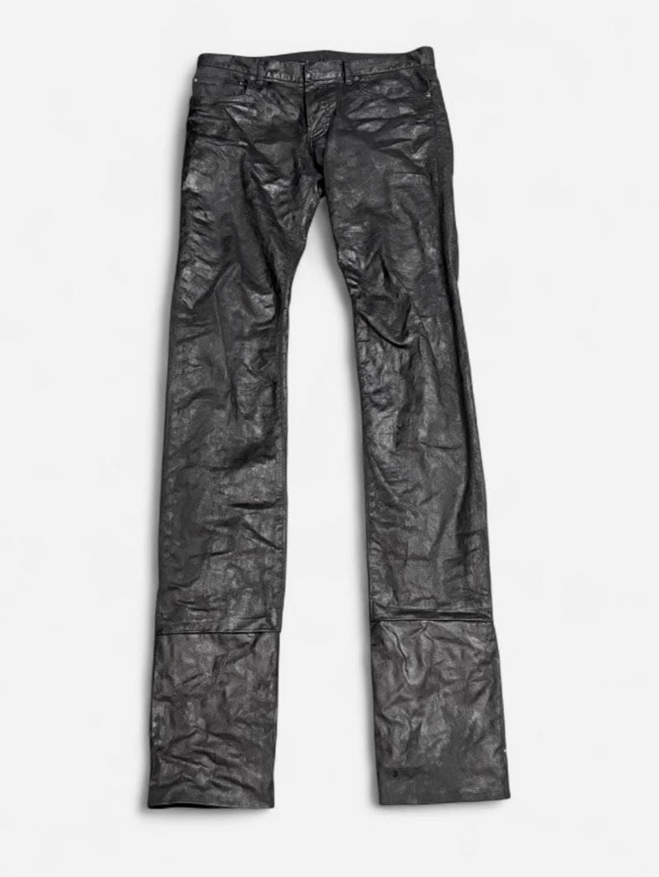 Waxed Dior jeans