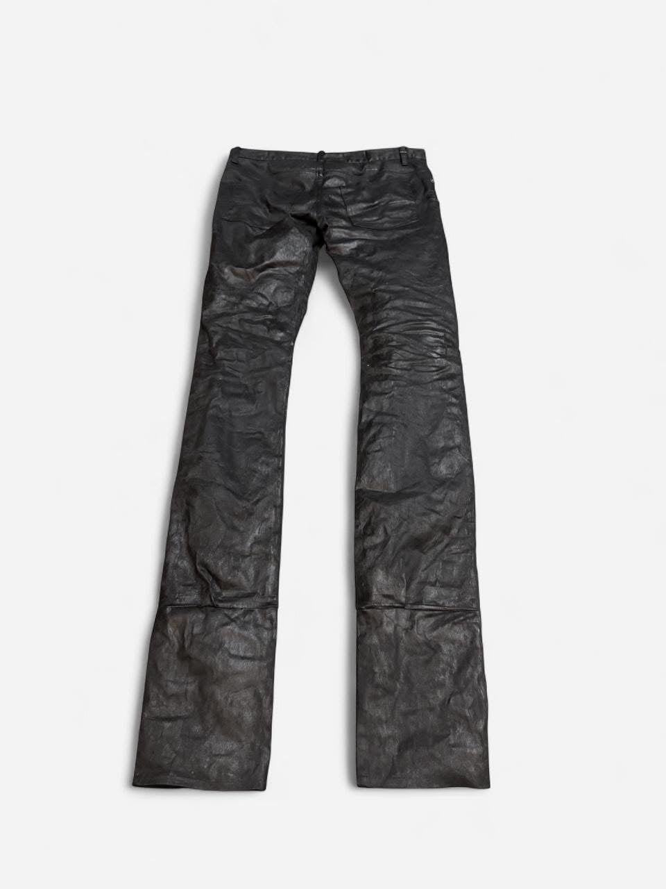 Waxed Dior jeans